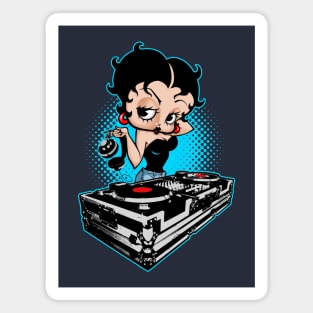 BETTY BOOP TURNTABLES Magnet